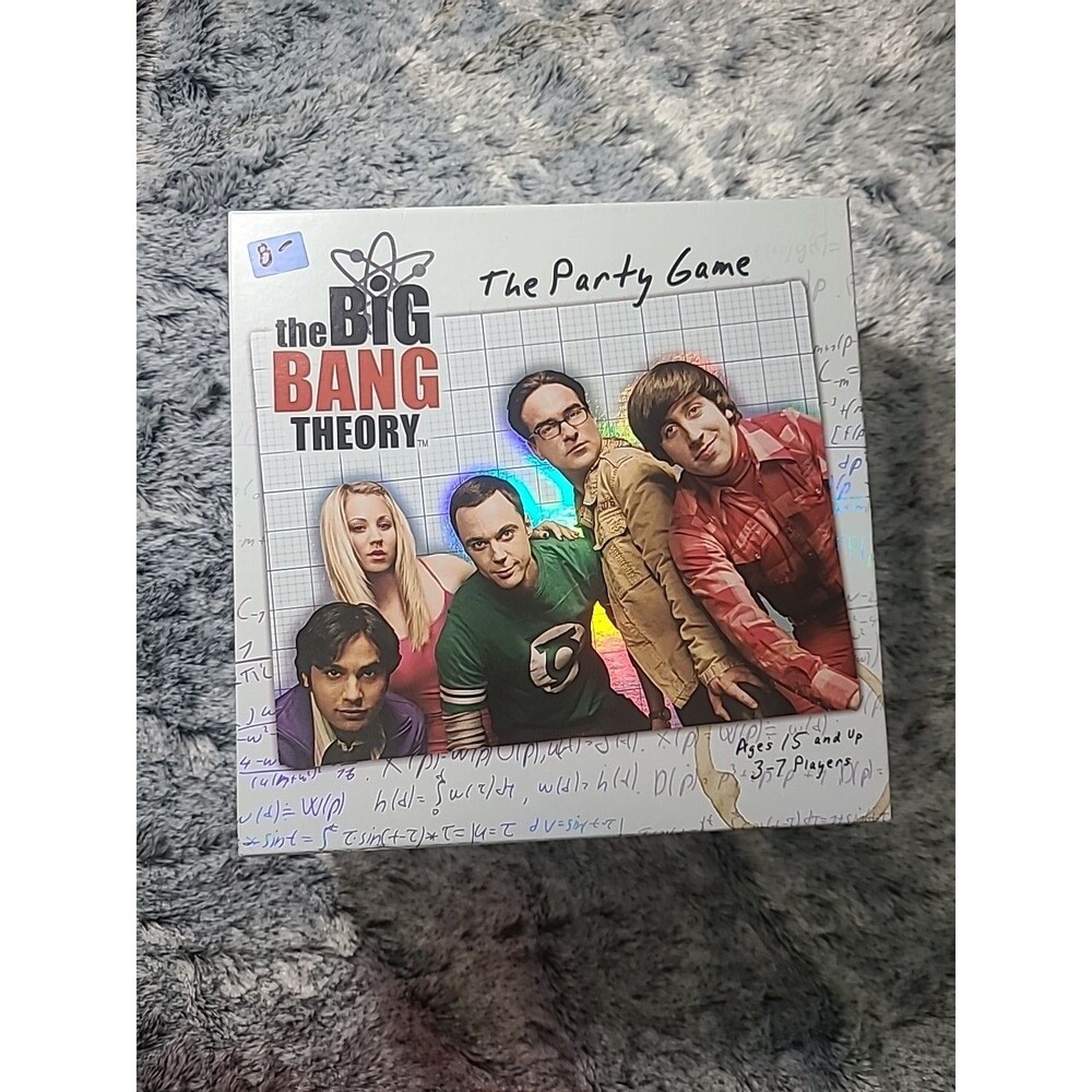 The Big Bang Theory Board Game Party Family Fun by Cryptozoic NIB